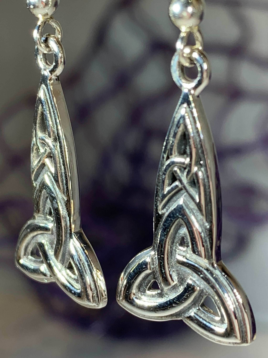 Keelia Trinity Knot Earrings - 