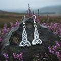 Keelia Trinity Knot Earrings