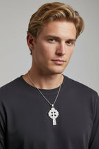 Cahal Large Celtic Cross Necklace