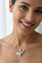 Celtic Knot Whale Necklace