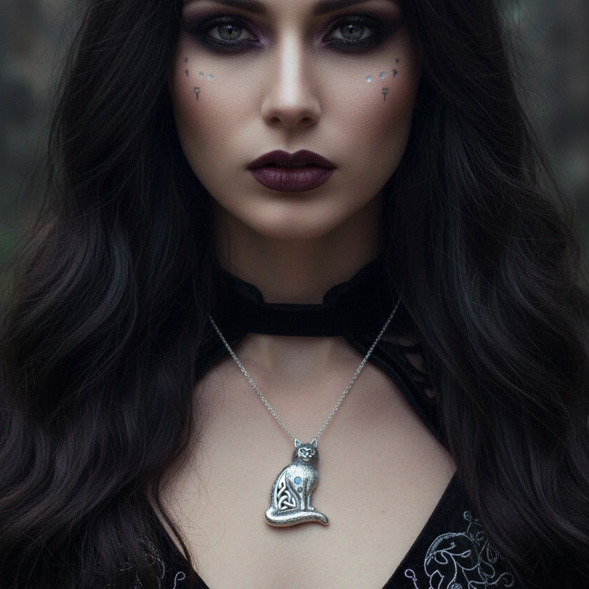 Salem Cat Necklace