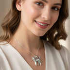 Tabitha Celtic Knot Cat Necklace