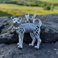 Tabitha Celtic Knot Cat Necklace
