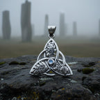 Oak Ash Thorn Trinity Knot Necklace