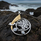 Lady of the Mist Flower Necklace