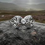Celtic Triple Moon Ring
