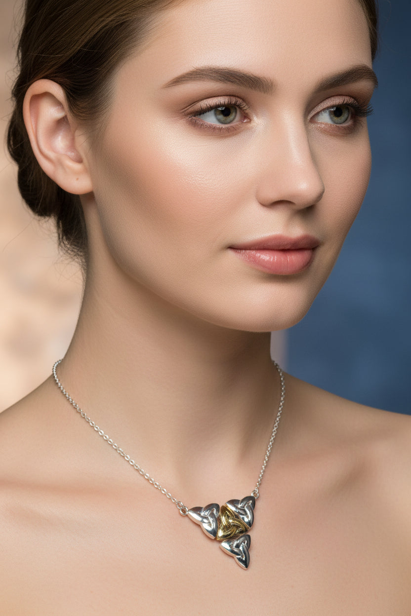 Kassity Trinity Knot Necklace