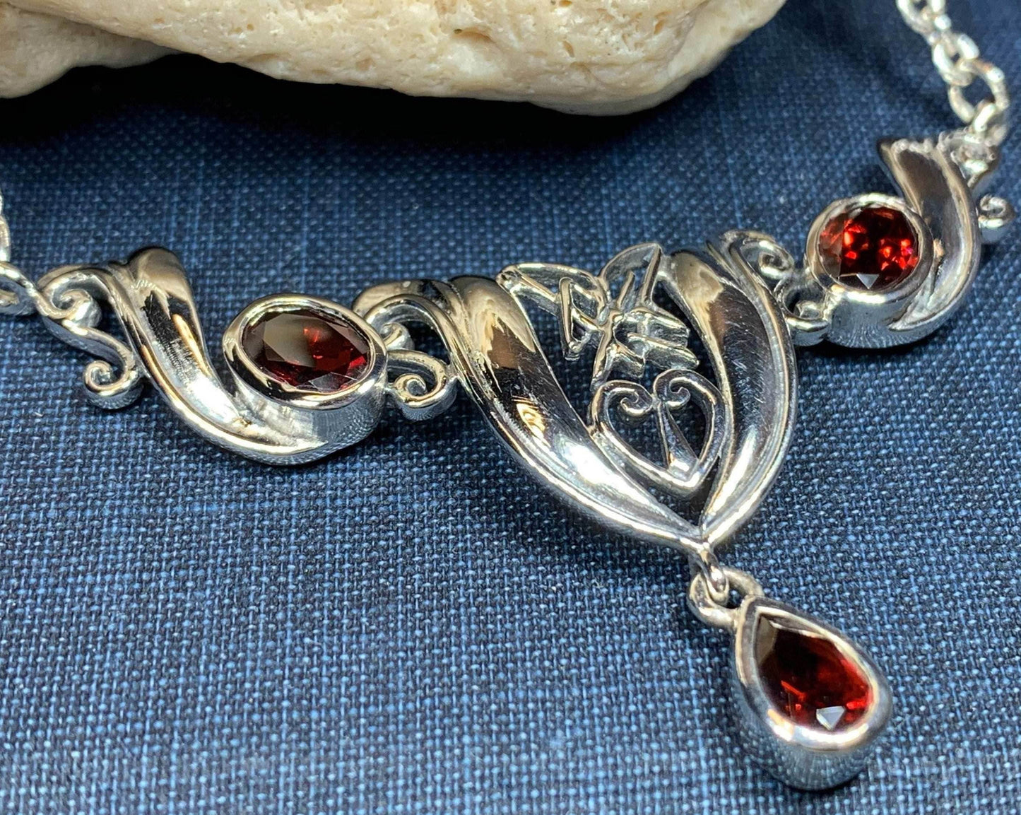 Flower of Life Necklace - Amethyst