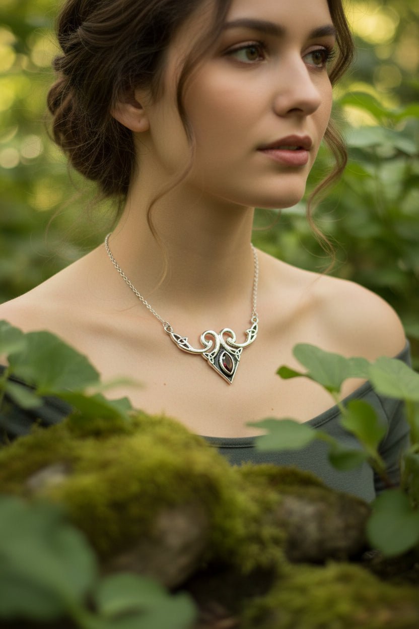 Meegan Trinity Knot Necklace