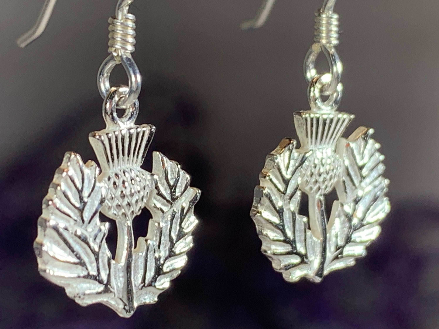 Branka Thistle Earrings - 