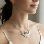 Beauty of Triple Moon Necklace
