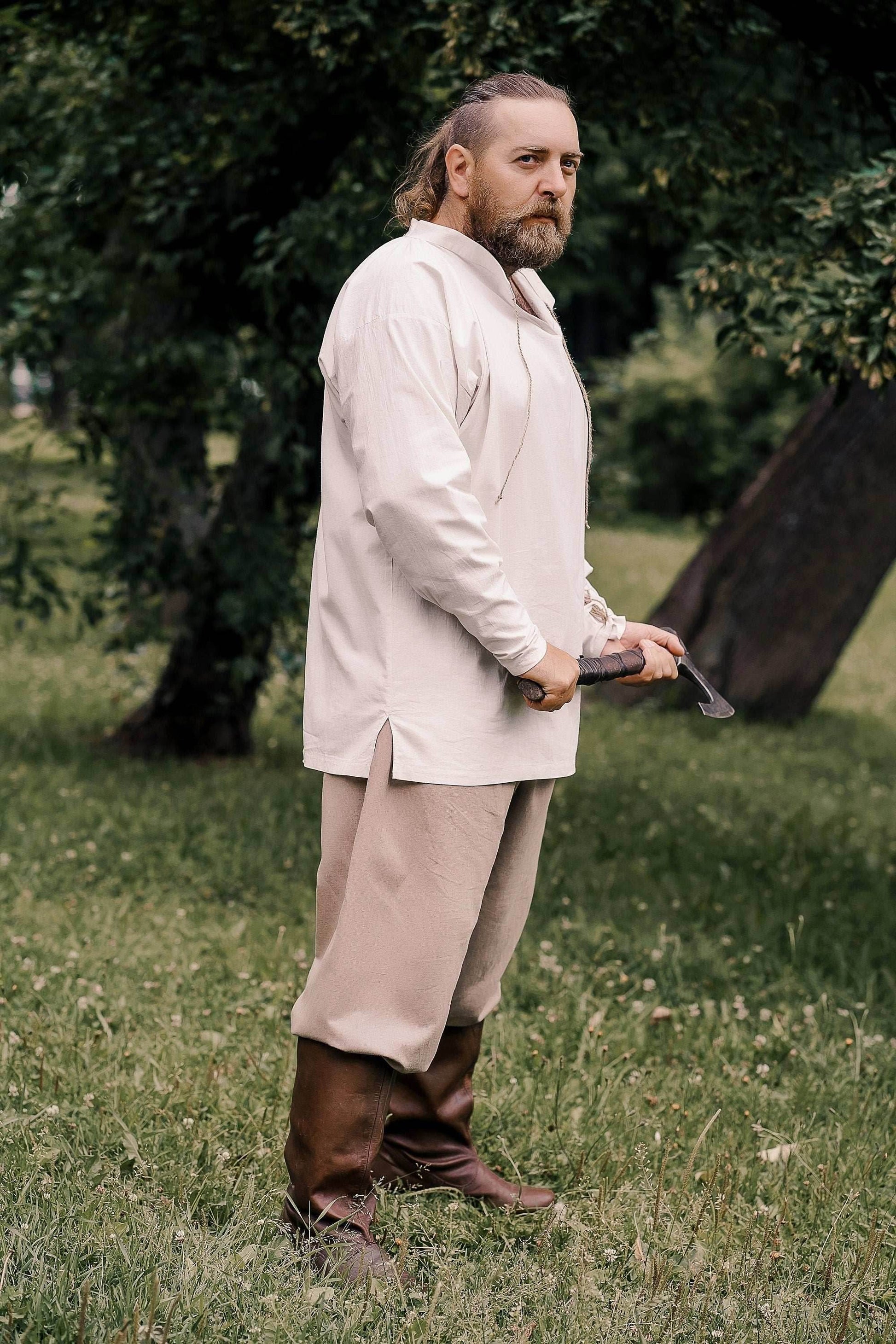 Viking cotton shirt - S