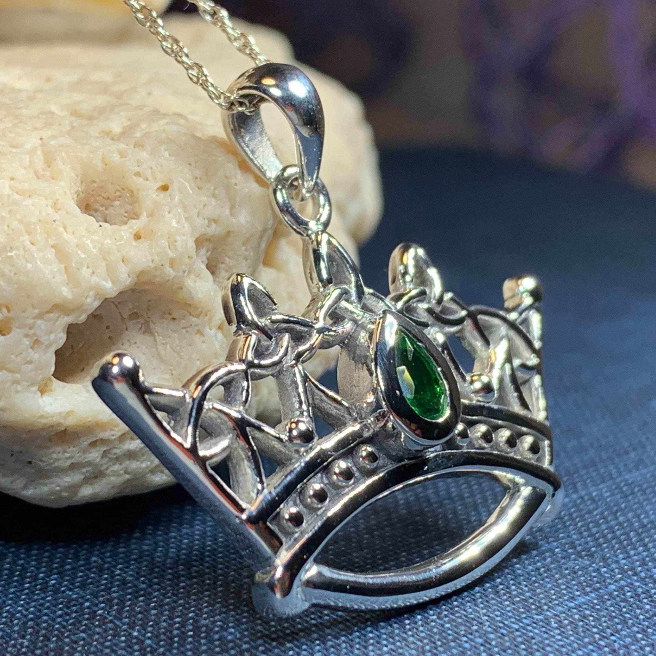 Celtic Crown Necklace - 18