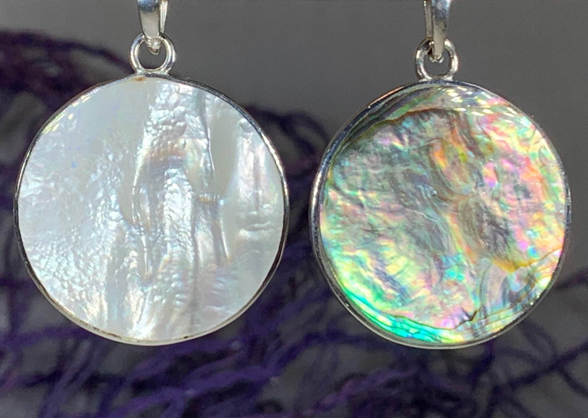 Nachtona Tree of Life Necklace - abalone shell