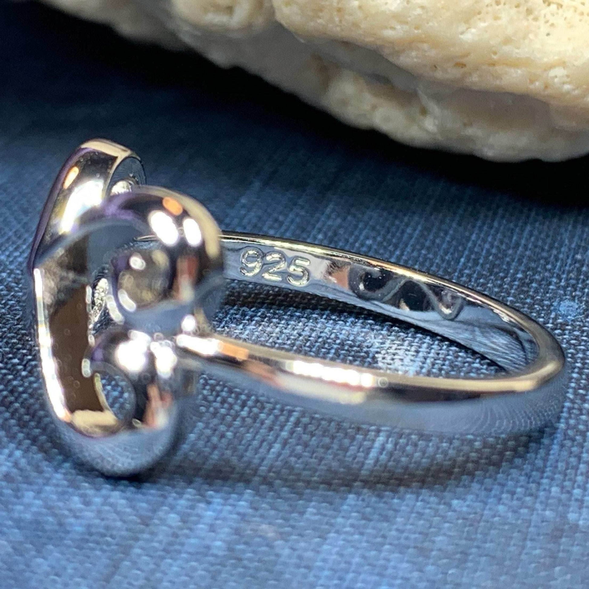 Celtic Infinite Love Heart Ring - 4