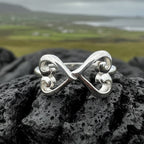 Celtic Infinite Love Heart Ring