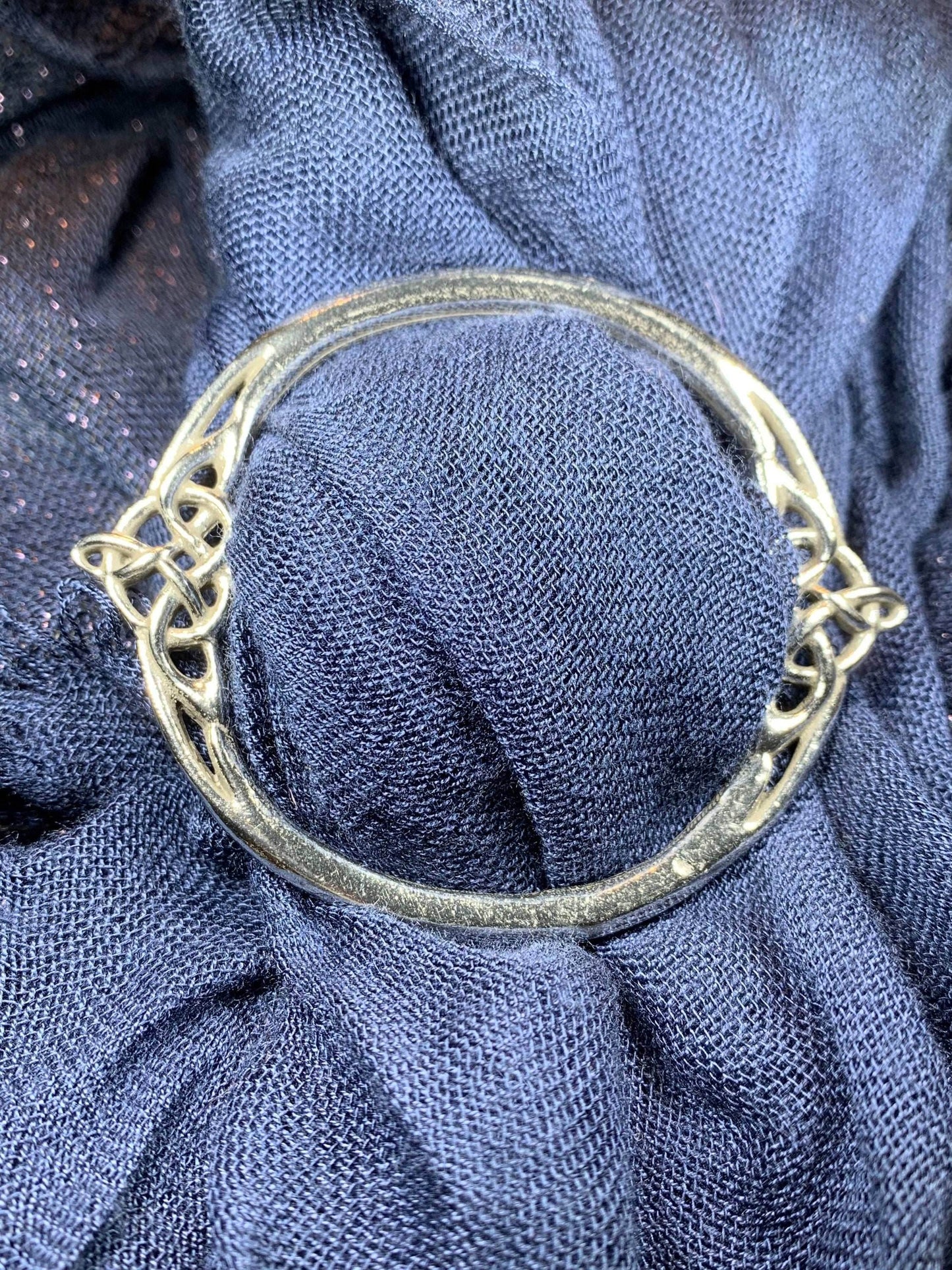 Noelle Celtic Knot Scarf Ring - 