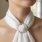 Noelle Celtic Knot Scarf Ring