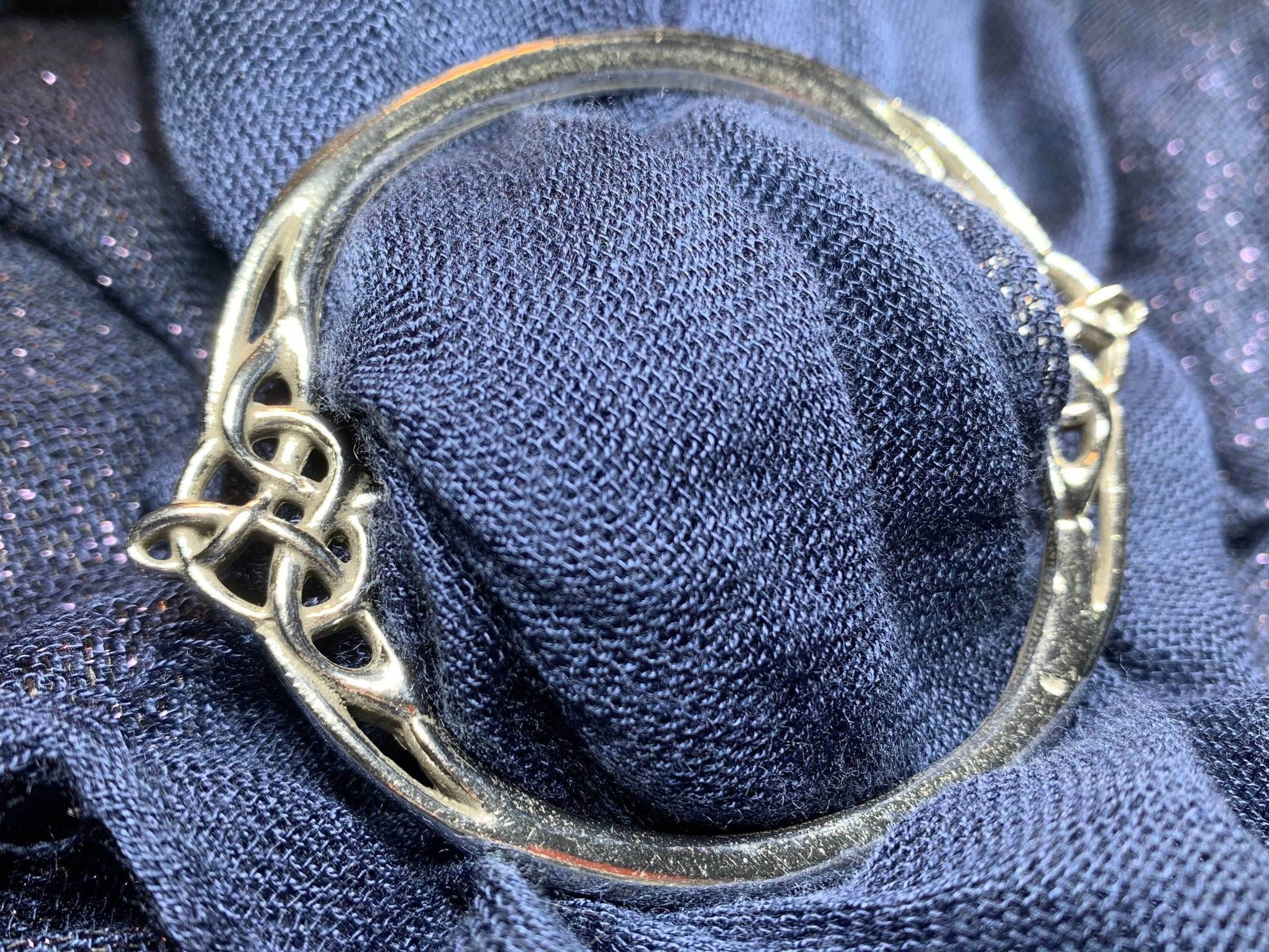 Noelle Celtic Knot Scarf Ring - 
