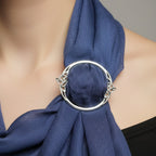 Noelle Celtic Knot Scarf Ring
