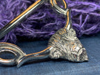 Pewter Scotland Highland Cow Scarf Ring