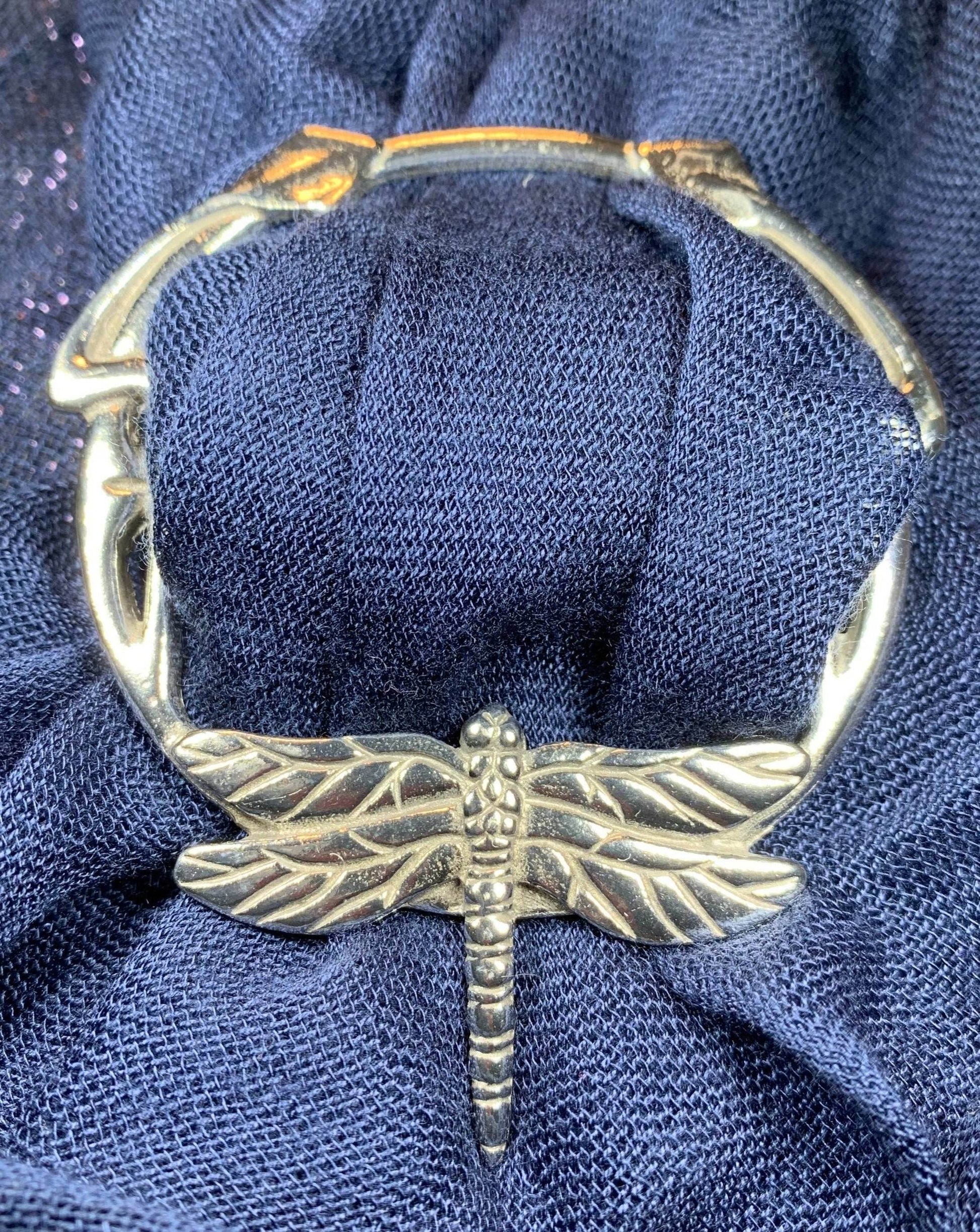 Claire's Dragonfly Scarf Ring - 