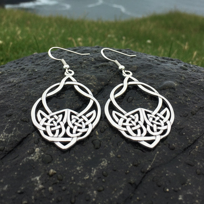 Ashling Celtic Knot Earrings