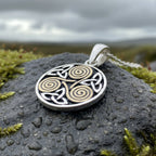 Sorcha Spiral Necklace