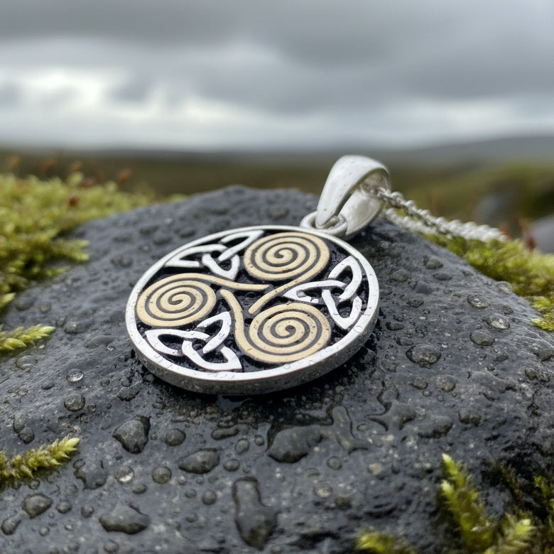 Sorcha Spiral Necklace