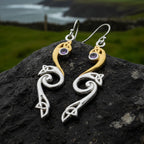 Mystic Dreamer Trinity Knot Earrings