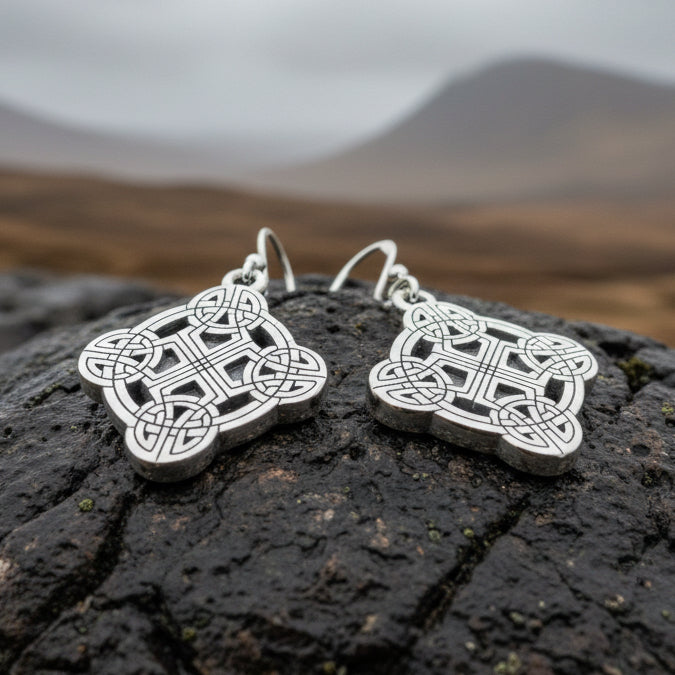 Mirna Celtic Knot Earrings