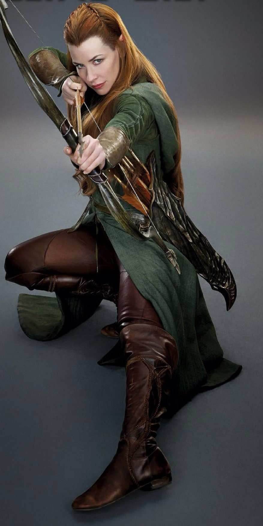 Tauriel leather high boots (The Hobbit) - 5