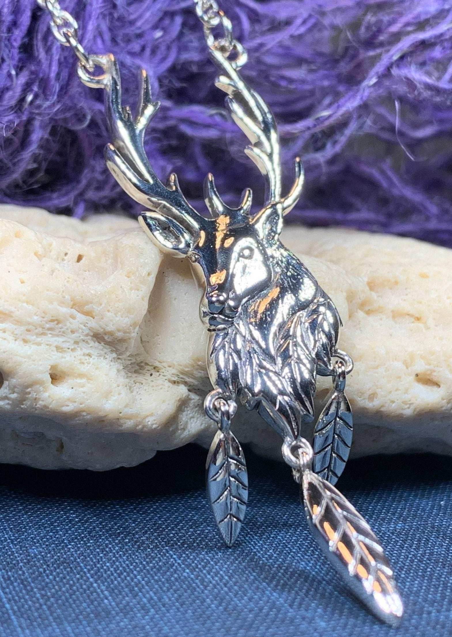Woodland Stag Necklace - 