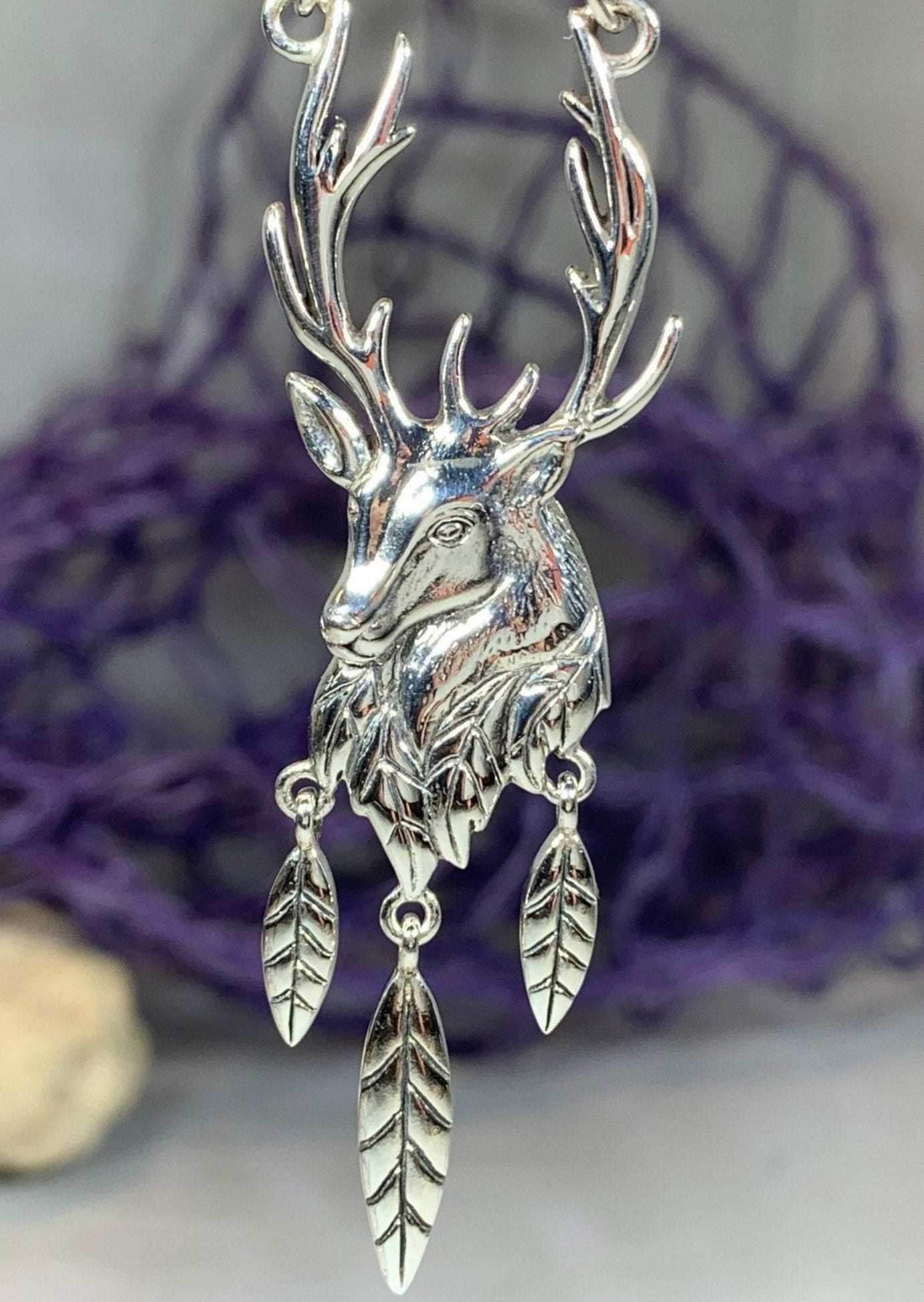 Woodland Stag Necklace - 