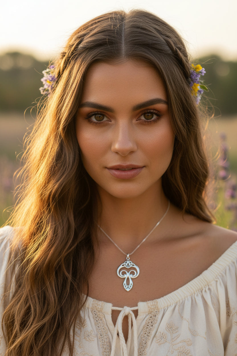 Yseult Celtic Knot Necklace