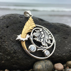 Lady of the Mist Flower Necklace