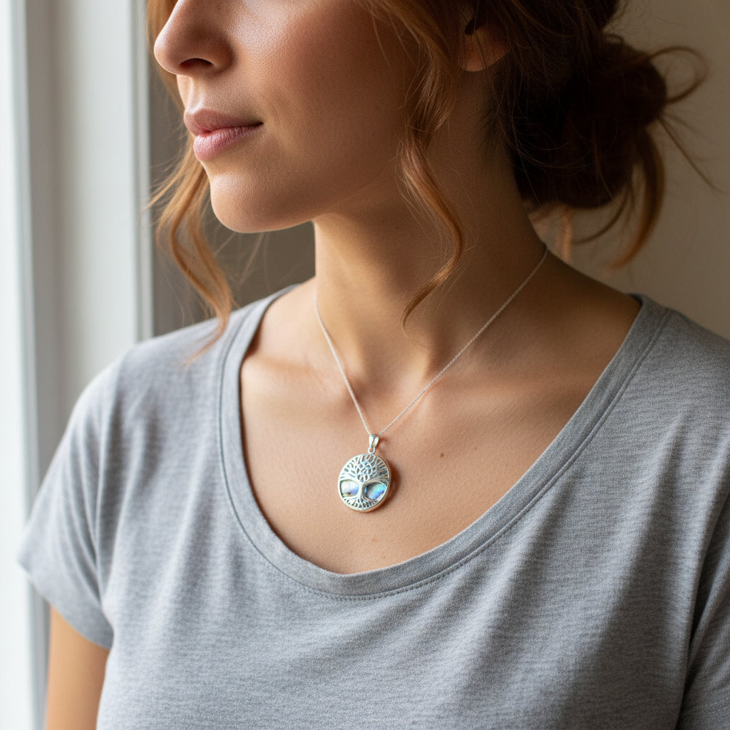 Nachtona Tree of Life Necklace