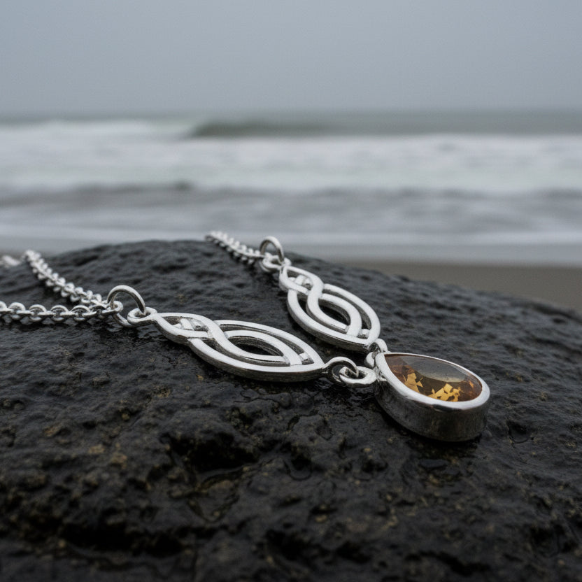 Lilias Celtic Knot Necklace