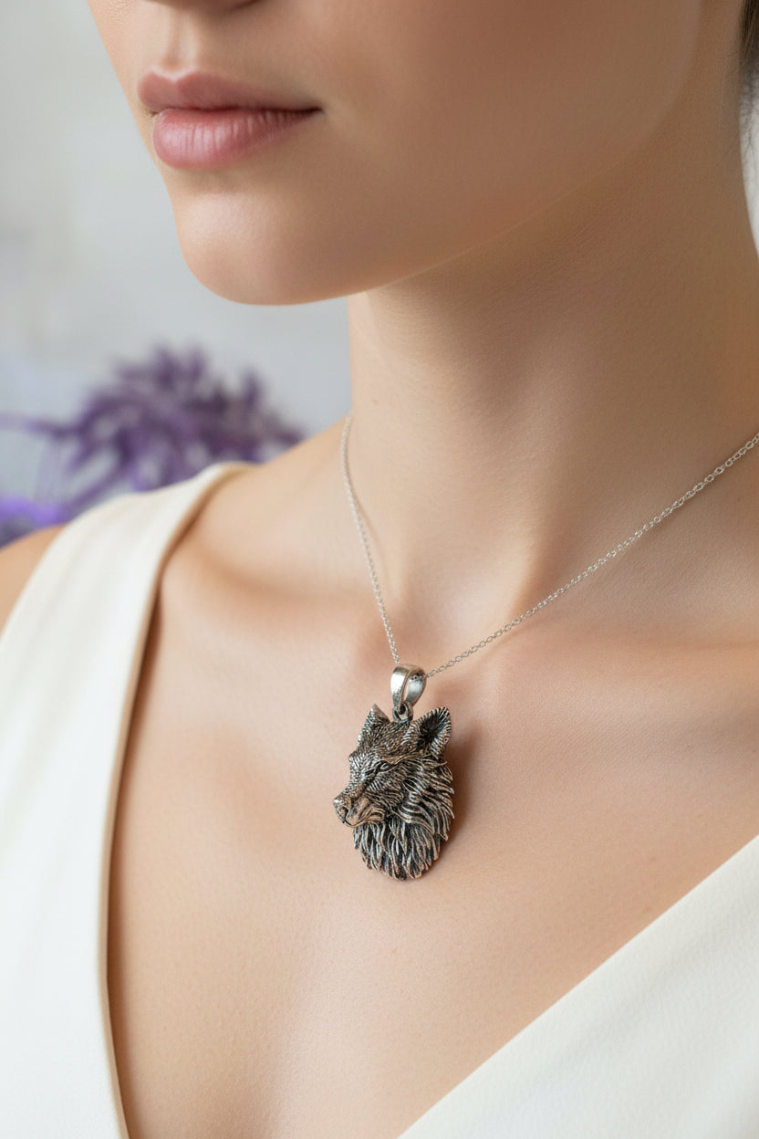 Aesir Wolf Necklace