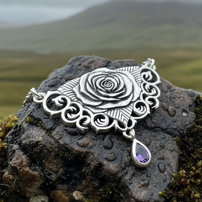 Wild Irish Rose Necklace