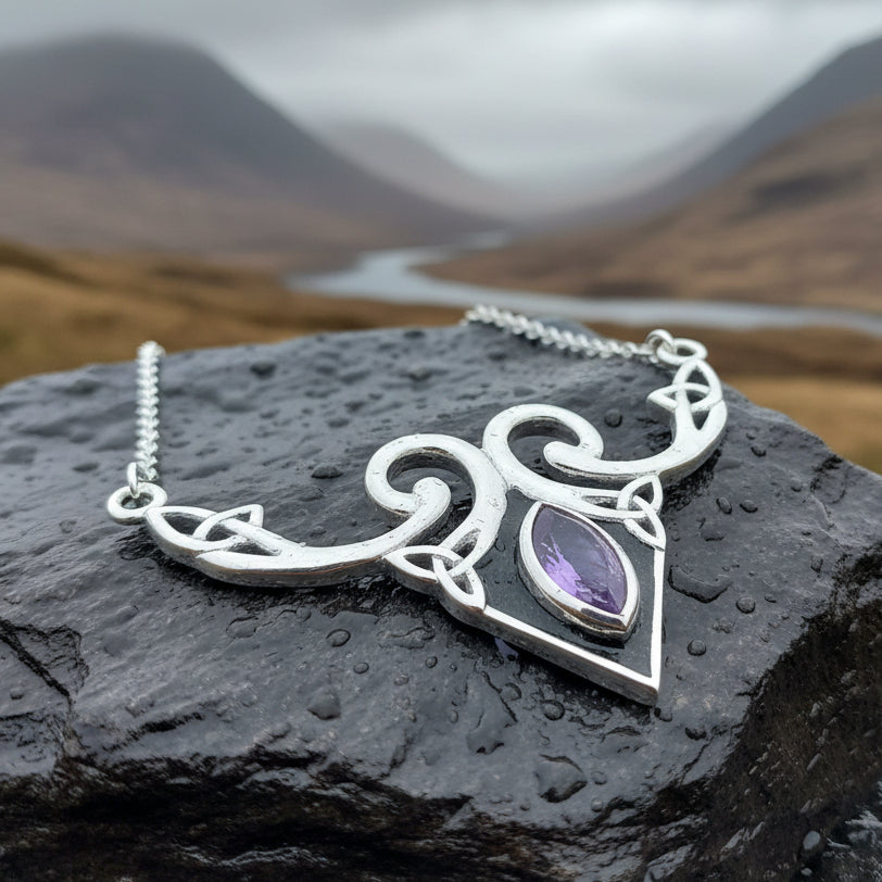 Meegan Trinity Knot Necklace