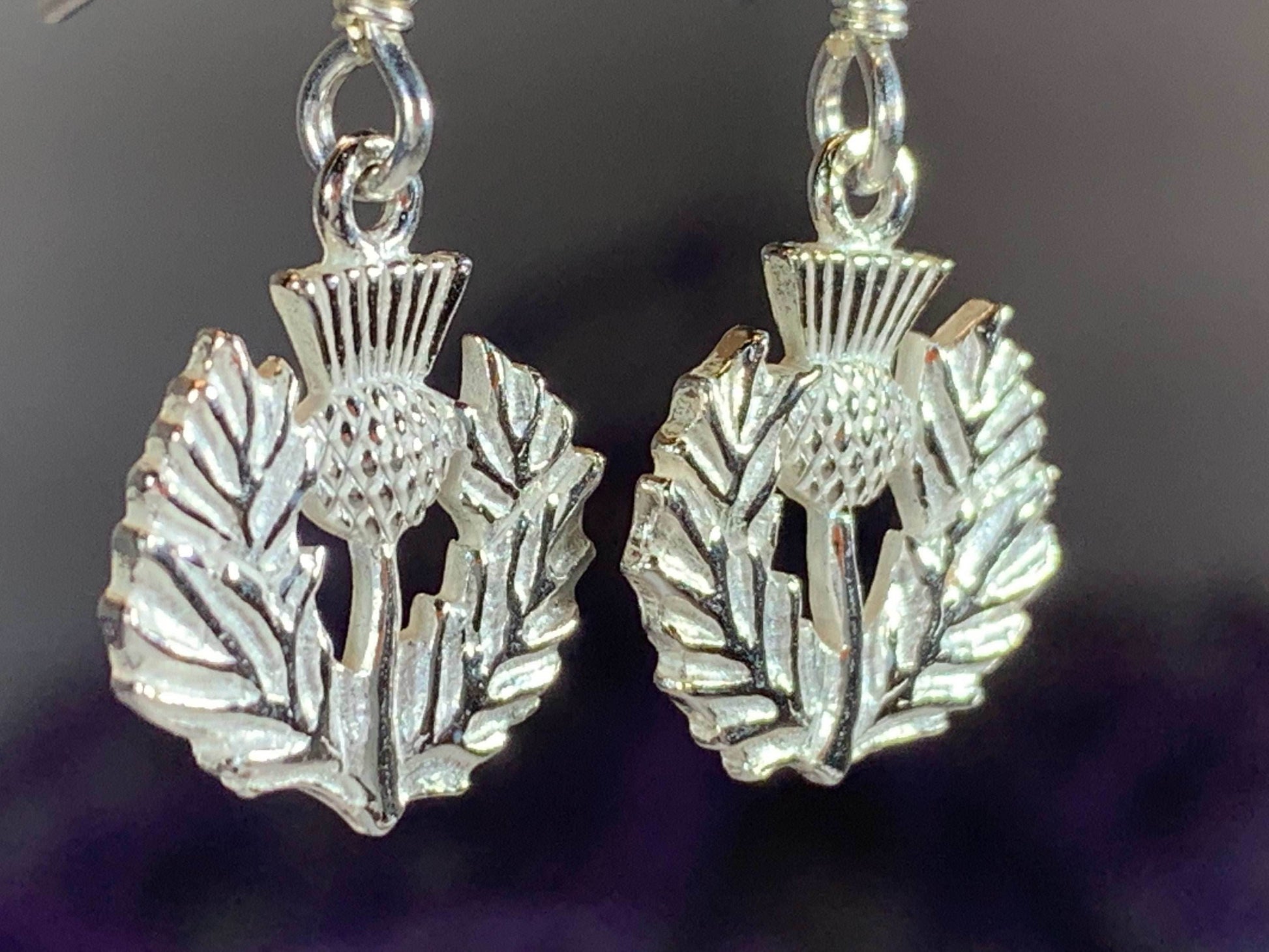 Branka Thistle Earrings - 