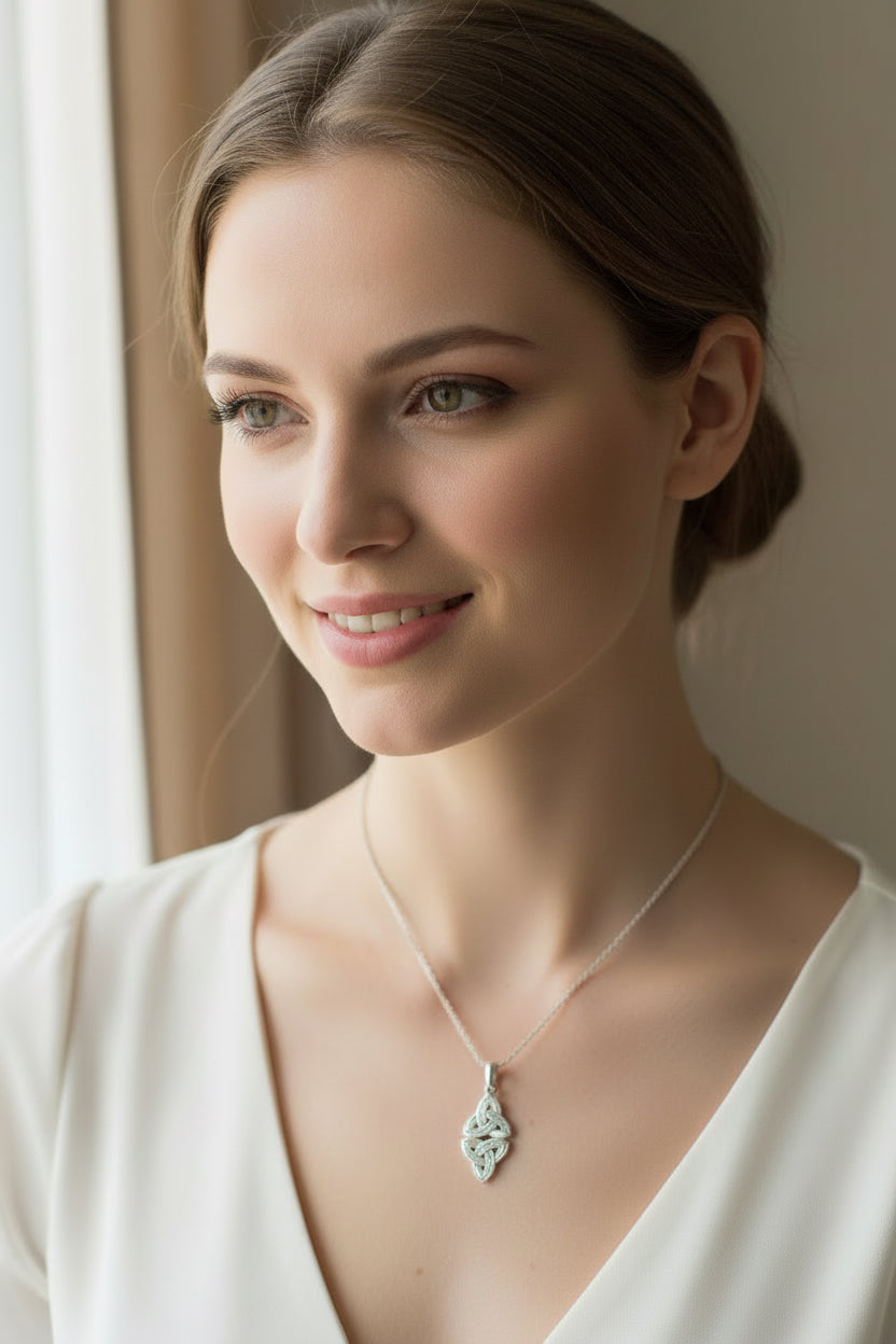 Ethne Trinity Knot Necklace