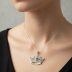 Celtic Crown Necklace