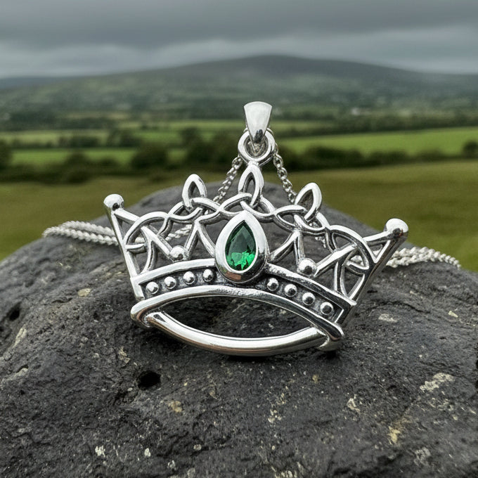 Celtic Crown Necklace