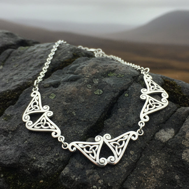 Morna Trinity Knot Necklace