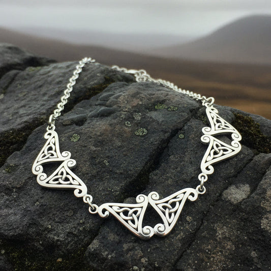 Morna Trinity Knot Necklace
