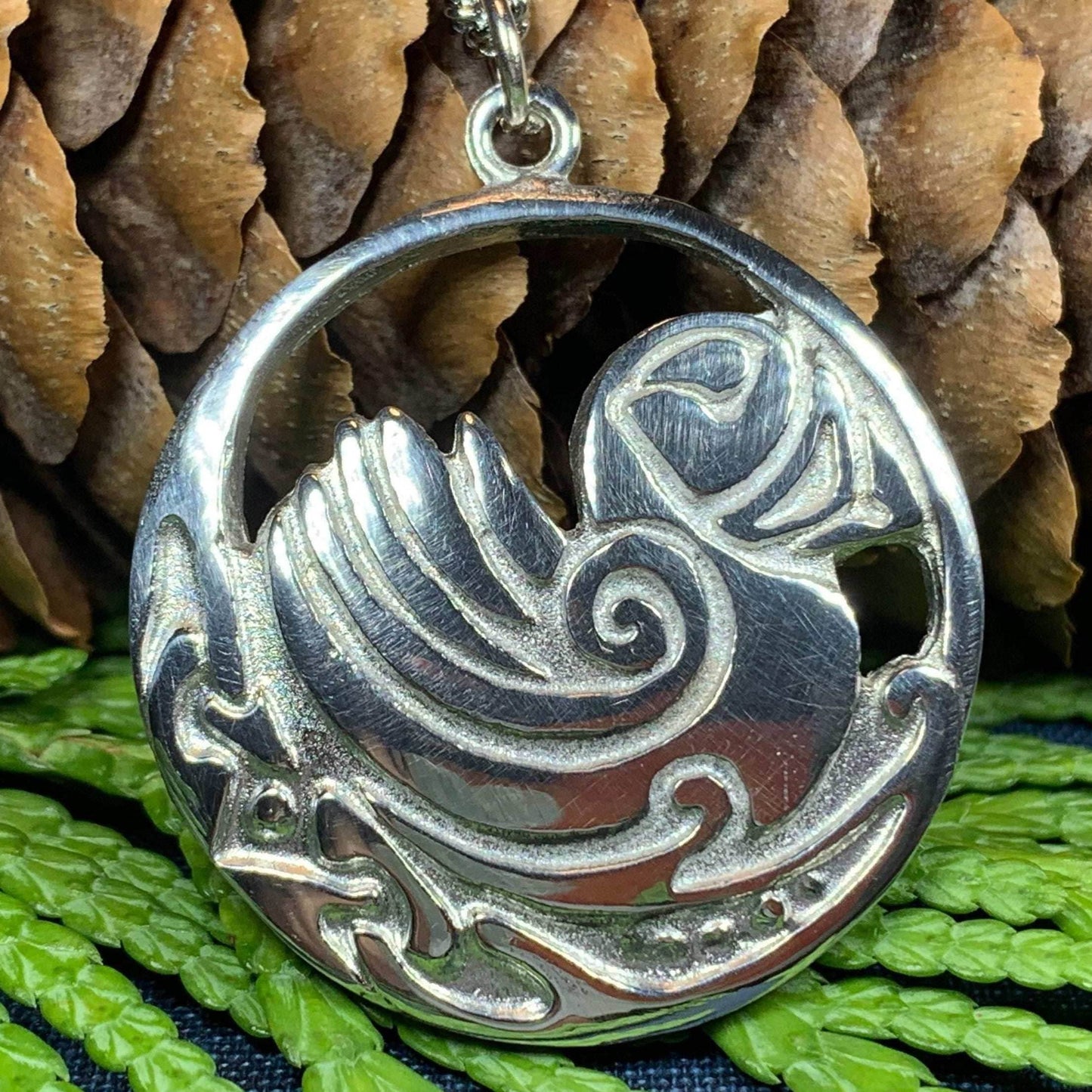 Celtic Puffin Necklace - 