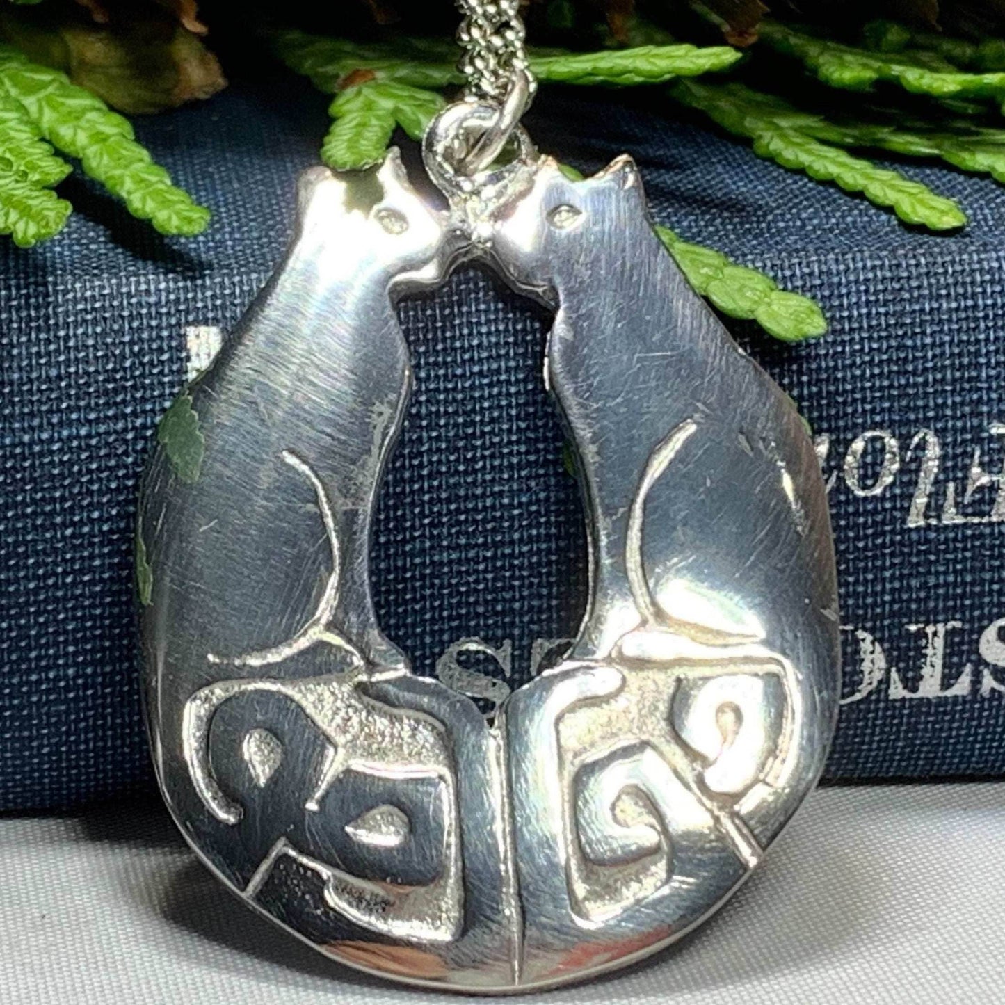 Celtic Cats Necklace - 