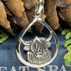 Highland Cow Necklace - 18